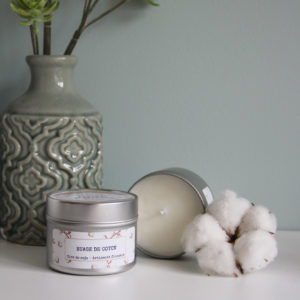 Bougie parfumée « Nuage de coton » 100g