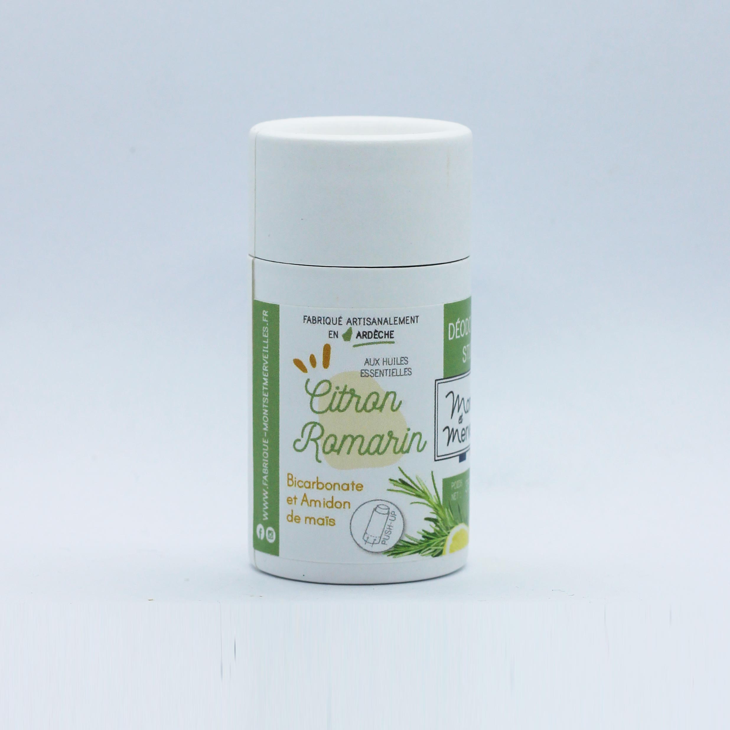 Déodorant solide naturel Citron Romarin - 35g – Image 3