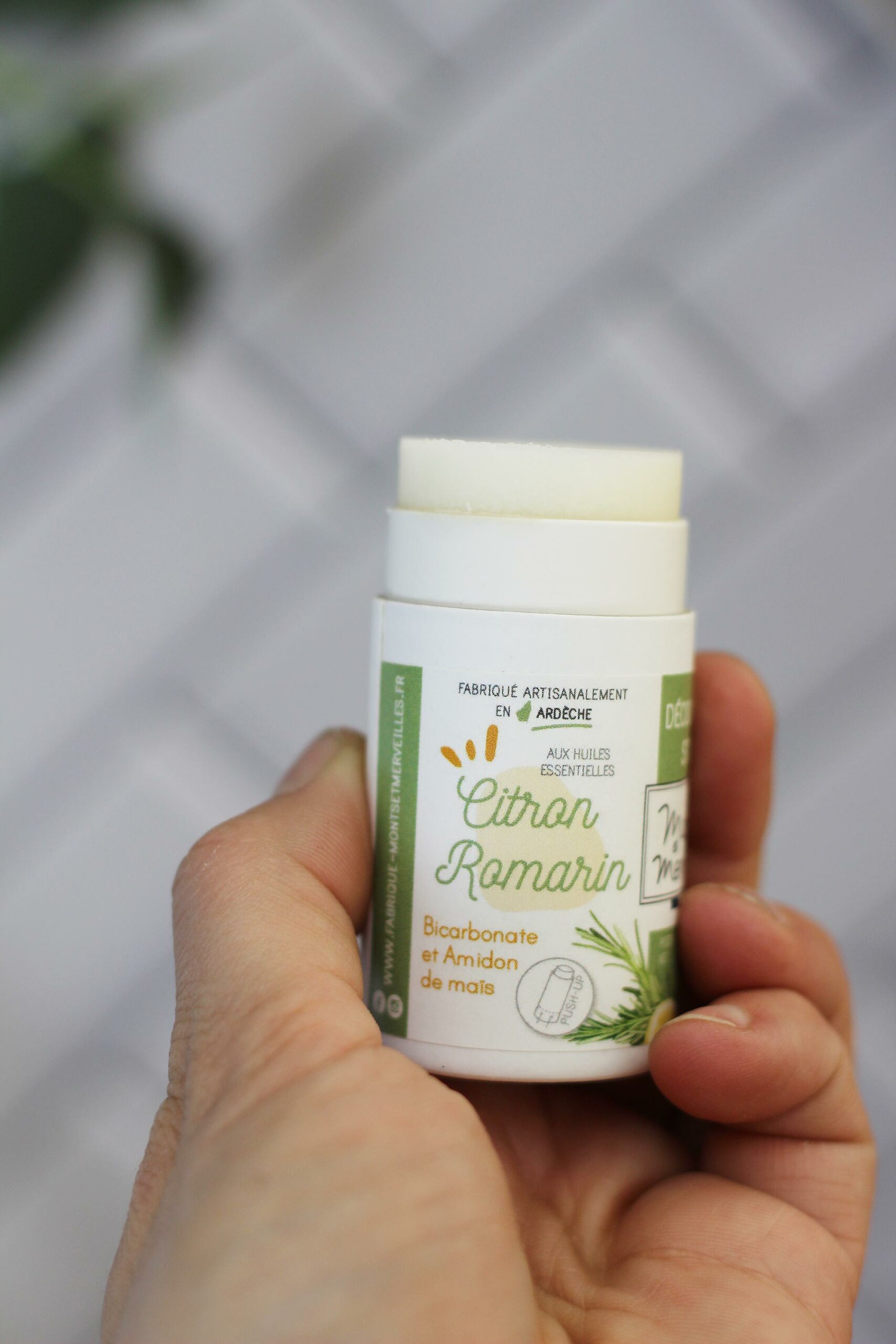 Déodorant solide naturel Citron Romarin - 35g – Image 2