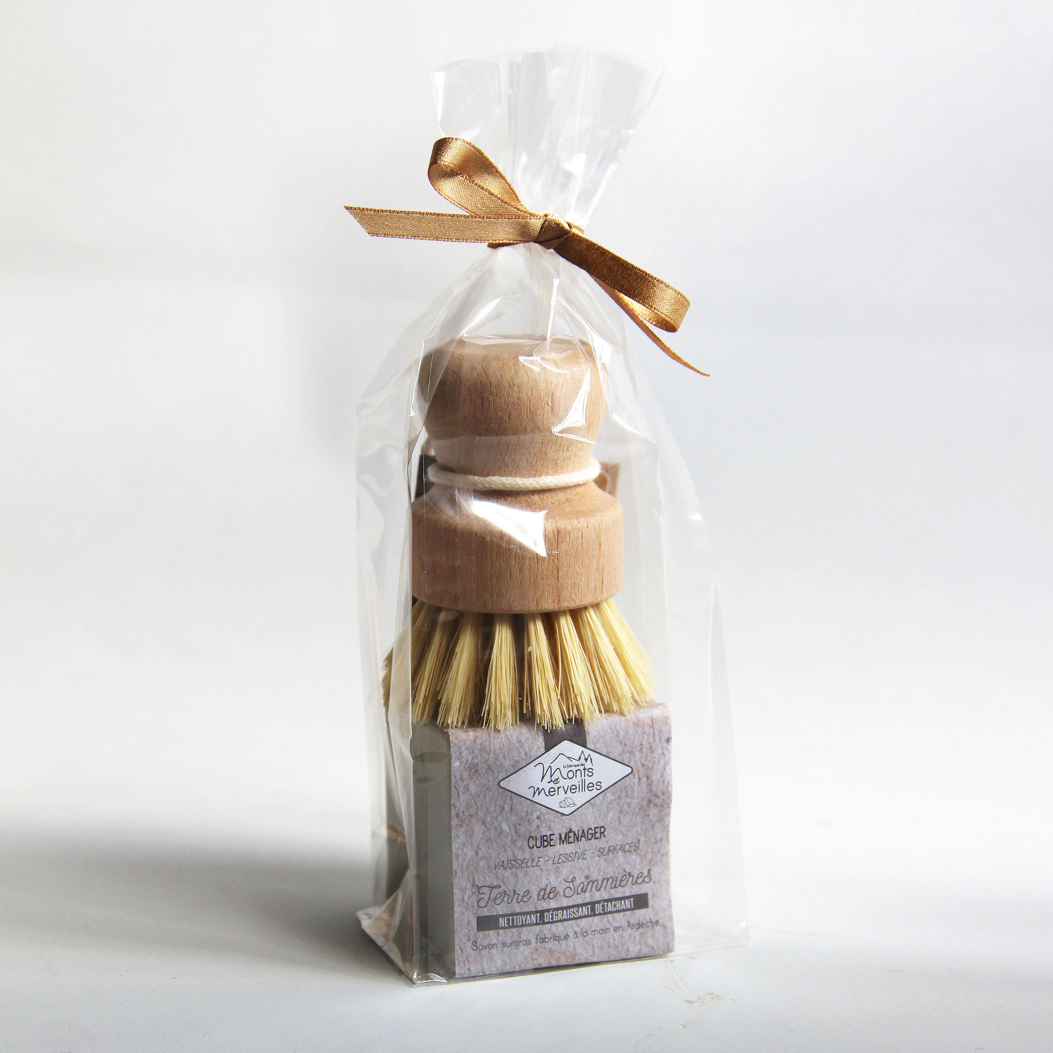 DUO-savon-ménager-brosse-vaisselle d'Ardèche