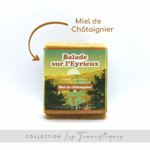 Savon « Balade sur l&rsquo;Eyrieux » – Miel de Châtaignier – 100g