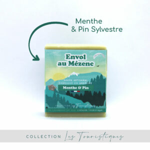 Savon « Envol au Mézenc » – Menthe Pin – 100 g