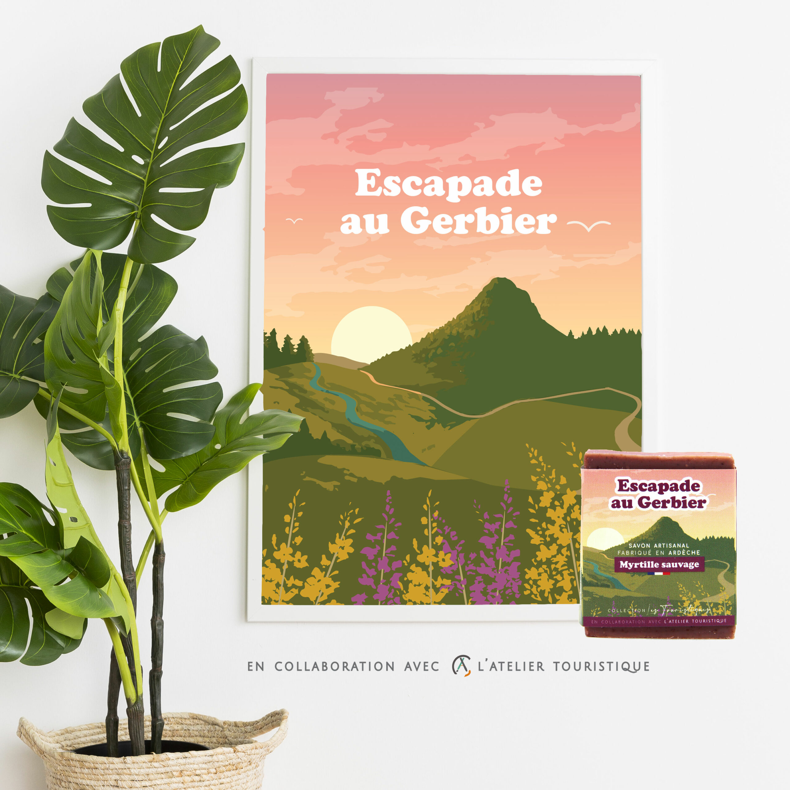 Savon "Escapade au Gerbier" - Myrtille Sauvage - 100 g – Image 6
