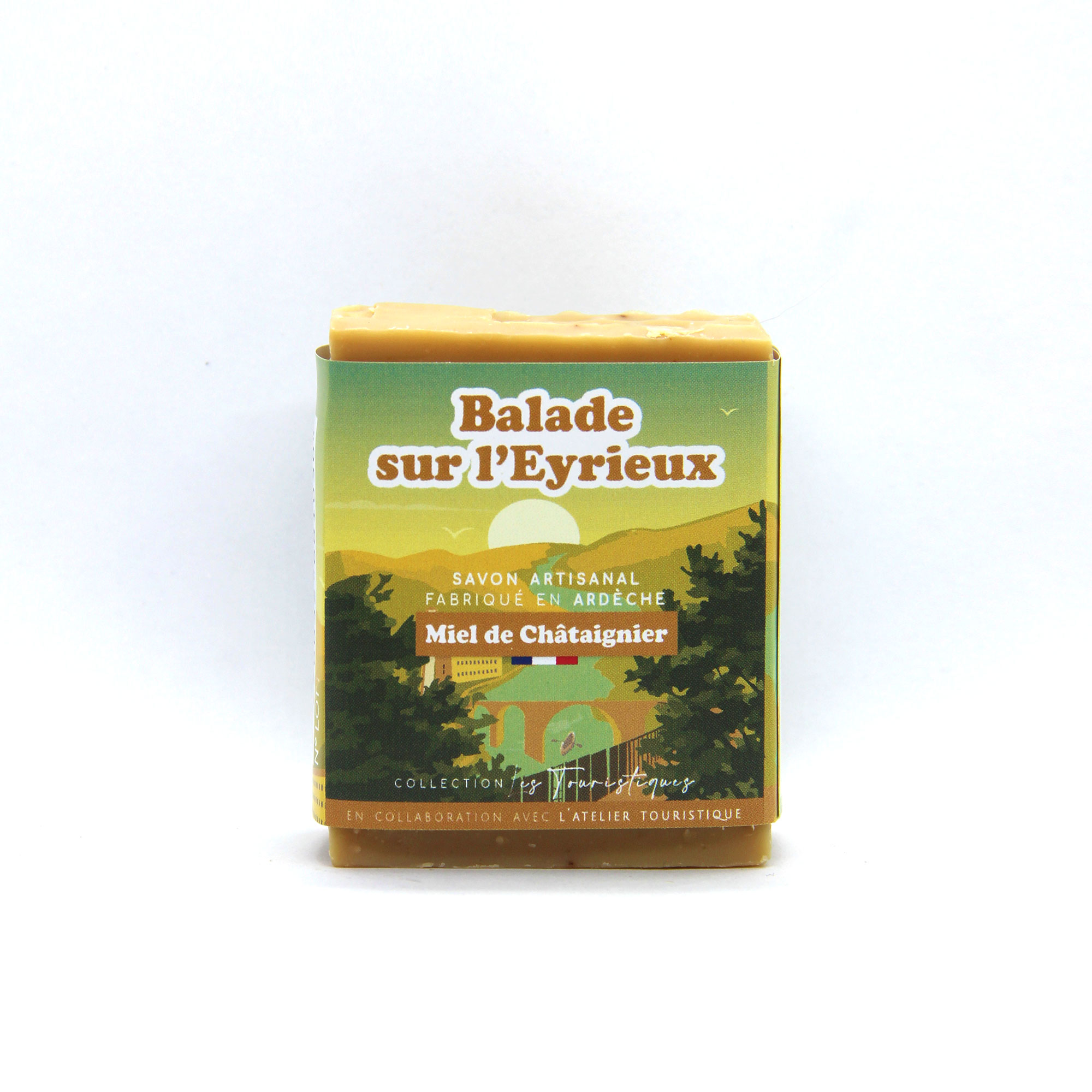 Savon "Balade sur l'Eyrieux" - Miel de Châtaignier - 100g