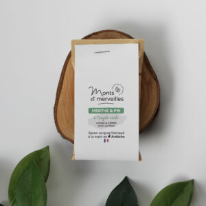 Lot 10 Savons invités Argile Menthe 30g (x10)