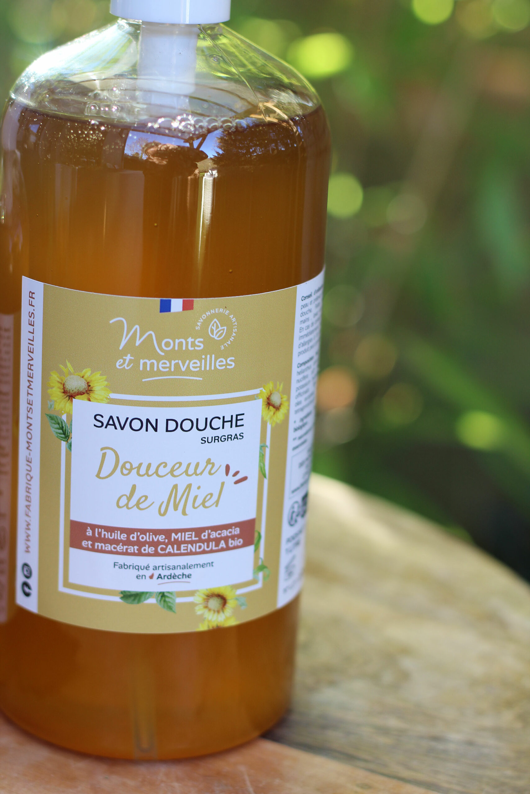 Savon-gel-douche-Miel-Calendula-bio